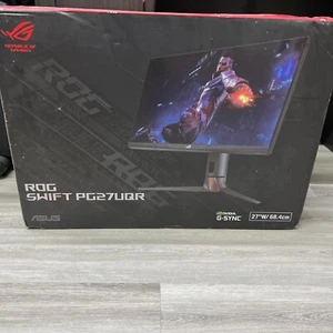 ASUS ROG Swift PG27UQR 27 4K UHD 3840 x2160 Fast IPS 160 Hz Gaming Monitor - Picture 1 of 3