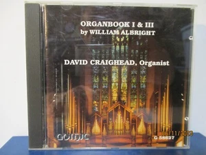 William Albright - Organbook 1 & 3 - David Craighead - CD - MINT cond. - 25-2387 - Picture 1 of 3