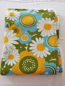 1 Bettbezug 180 cm X 145 cm Frottee bunt mit Prilblumen - Bild 1 von 5