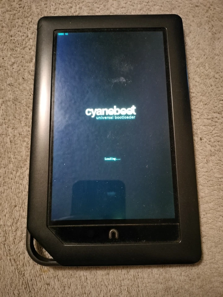 Barnes & Noble BNRV200 NOOK COLOR 7" eBook eReader Tablet Locked As Pictured  - Image 1 of 4