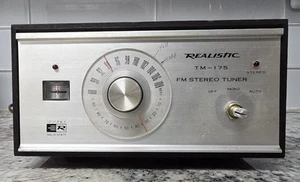 Receptor Sintonizador de Radio Estéreo AM/FM Realista TM-175 De Colección - Falta Perilla, FUNCIONA - Imagen 1 de 10