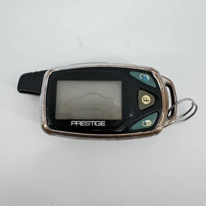USED PRESTIGE ELVATRJA LCD REMOTE START ALARM TRANSMITTER 5BCR10P Bad Screen - Picture 1 of 7