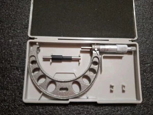 NSK 3-4" OUTSIDE MICROMETER YUAB05 TUNGSTEN CARBIDE. - Picture 1 of 3