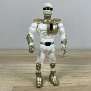 Atomic Ranger Warriors Figure White Power Rangers LANARD Vintage 1991 - Picture 1 of 6