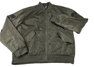 Giacca Bomber Esercito Performance Adulto XL Verde Giacca a Vento Leggera 2 Toppe - Foto 1 di 10