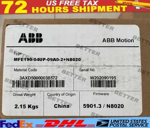 MFE190-04UP-09A0-2+N8020 ABB MFE190-04UP-09A0-2+N8020 Nuevo EN CAJA - Imagen 1 de 5