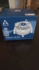 ARCTIC Alpine 12 CO CPU Cooler – 92mm PWM Fan, Intel Socket Compatibility - Picture 1 of 1