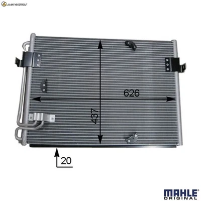 KONDENSATOR KLIMAANLAGE AC 174 000S FÜR BMW M60B40 4.0L M62B44 4.4L 8cyl 8 E31 - Image 1 of 4