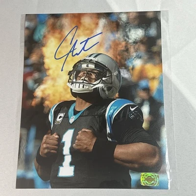 Cam Newton - Signed 8x10 Photo - Carolina Panthers With COA - Image 1 of 4