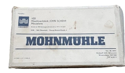 MOHNMÜHLE DDR in OVP - Bild 1 von 2