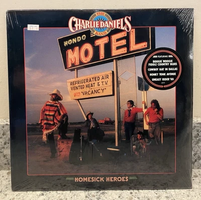 The Charlie Daniels Band – Homesick Heroes ; 1988 LP 1ST PRESS SEALED MINT Foto 1 de 4