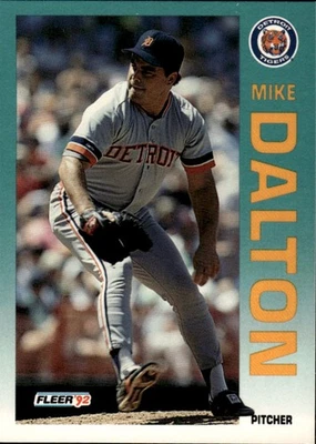 1992 Fleer #131 Mike Dalton [GOATCARDS] - Image 1 of 2