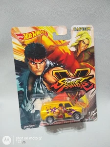 Hot Wheels Premium Capcom Street Fighter V Ford Transit Supervan 1/64 Diecast - Bild 1 von 7