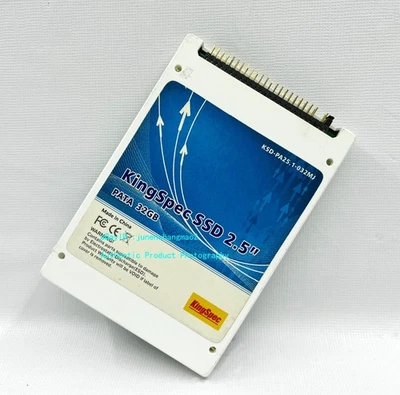 KingSpec 2.5-inch IDE Interface 32GB ksd-pa25.1-032MJ Solid State Drive - Tested - Image 1 of 2