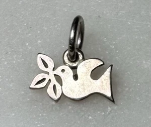 James Avery Sterling Silver Retired La Paloma Dove Pendant - Picture 1 of 3