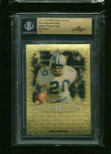 Mel Renfro Leaf Metal "SPORTS HEROES" SUPER PRISMATIC GOLD REFRACTOR 1/1 BGS SSP