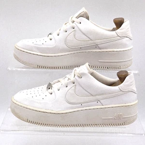 Nike Air Force 1 Sage Low White Chunky Platform Leather AR5339-100 Gr. UK 6,5 - Bild 1 von 14