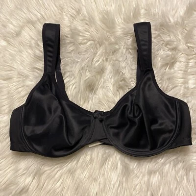 Sutiã Cabernet 36C preto sem forro fecho traseiro com aro - Imagem 1 de 4