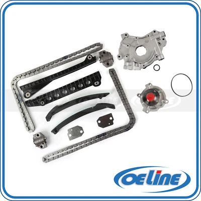 Timing Chain Kit for 2003-2004 Ford F150 F250 E150 5.4L w/ Water Pump Oil Pump - Image 1 of 4