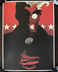 Batman The Animated Series 62/100 Two-Face Poster Art Print Sdcc mondo - Picture 1 of 6