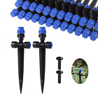 Drip Irrigation Emitters,With Adjustable 360 Degree Water Flow Drippers Emitters