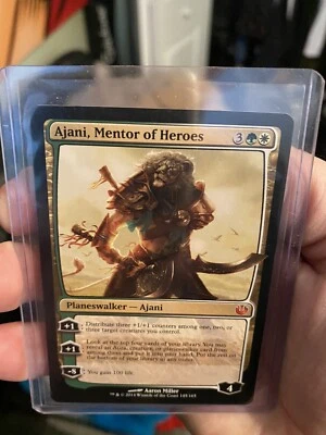 [1x] Ajani, Mentor of Heroes - Near Mint, English - Journey Into Nyx MTG Magic - Image 1 of 2