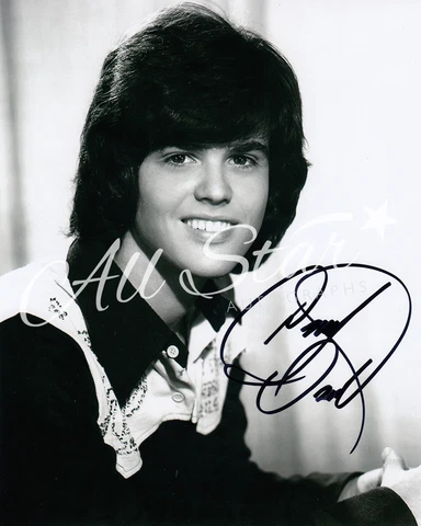THE OSMONDS - Donny Osmond Signed Photograph 02 (MC) Cover