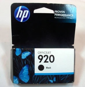 HP 920 Black Ink Cartridge - Afbeelding 1 van 2