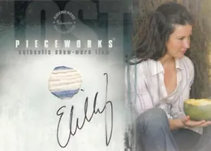 LOST SEASON 1 (2005) - PWA-1 EVANGELINE LILLY (KATE AUSTEN) AUTÓGRAFO PIEZAS - Imagen 1 de 1