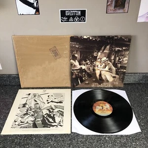 LP LED ZEPPELIN IN THROUGH THE OUT DOOR SSK 59410 VAR B UK 1ST PRESS NM-/EX - Picture 1 of 15