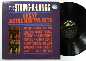 The STRING A LONGS Great Instrumental Hits LP 1962 Surf Instrumentals VG+  a9447 - Imagen 1 de 3