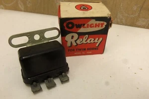 NOS BEDFORD LEYLAND SCAMMELL FODEN GUY Owlight Classic Lorry 24V Twin Horn Relay - Picture 1 of 3