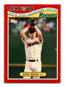 Andy Benes 1990 Topps Toys R Us Rookies #4 San Diego Padres NM-MINT - Picture 1 of 2