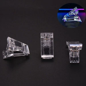 Clamps Poly Nail Tips Gel Clips Extension Builder Clip Manicure Art Fixing Tool - Picture 1 of 10