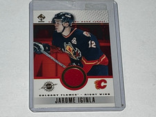Jarome Iginla: 2001-02 Private Stock Game Gear Patch #15
