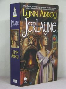 1st, signed by author, Jerlayne by Lynn Abbey (1999, PBO) Faerie Fantasy - Picture 1 of 3