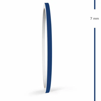 Zierstreifen 7mm 10 Meter Dunkelblau Matt RAL 5002 Auto Boot Motorrad Wohnmobil - Bild 1 von 4