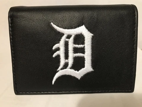 MLB Detroit Tigers Embroidered Tri-Fold / Wallet Cover