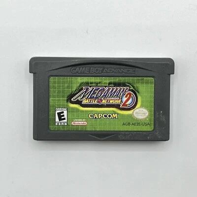 Nintendo Game Boy Advance Mega Man Battle Network 2 probado y funcionando Capcom 2002 Foto 1 de 3