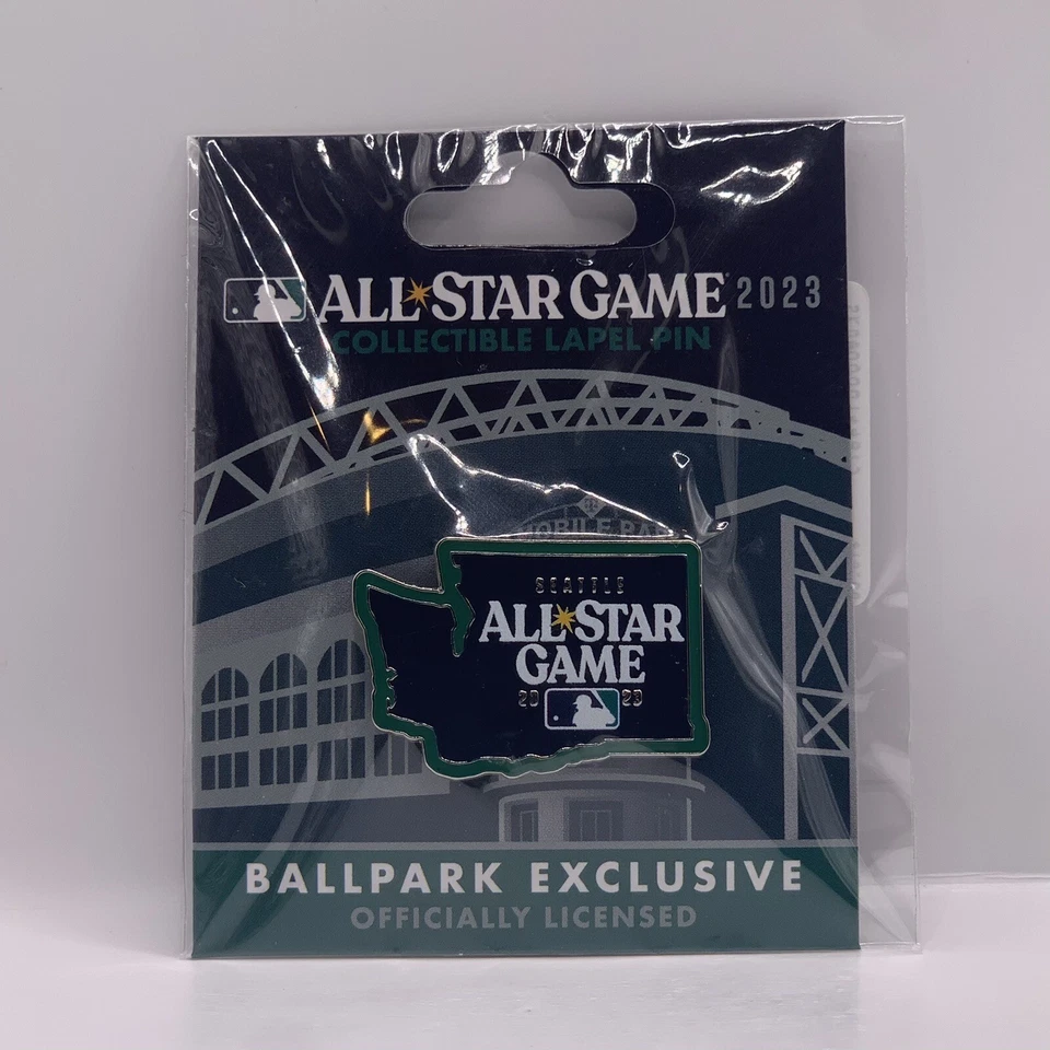 2023 ALL STAR GAME WASHINGTON STATE SEATTLE BALLPARK EXCLUSIVE LABEL PIN 🔥 - Image 1 of 1