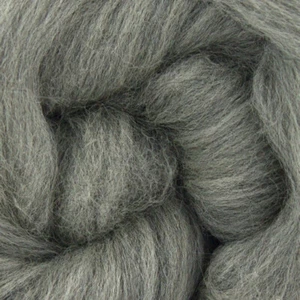 Grey Merino Wool Top 23 Micron / 1-LB - Picture 1 of 1