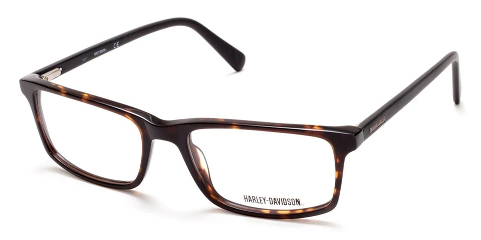 Marco de gafas de plástico marrón tortuga Harley Davidson HD0756 049 55-18-145 Foto 1 de 1