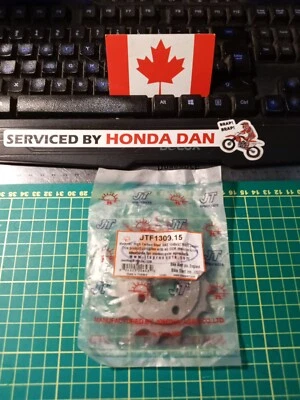 Piñón delantero Honda XR650 XR600 TRX400EX JT JTF1309.15 compatible con 1991-2013 400-650cc Foto 1 de 4