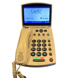 Ultratec CapTel 840 Closed Captioned Hearing Impaired Telephone Manual Box Works - Picture 1 of 19
