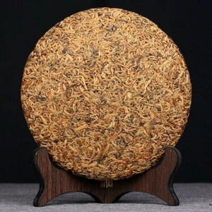 2020 Nonpareil Supreme Organic Golden Buds Dian Hong Chinese Black Tea Cake 357g - Picture 1 of 5
