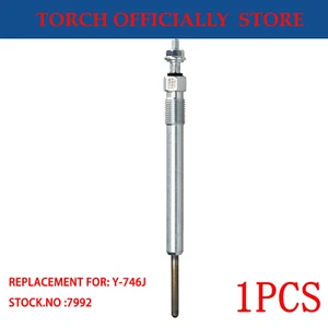 Car Glow Plug Single M4 Threaded Replace for Y-746J 7992 for CHAMPION CH219 - Foto 1 di 2