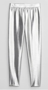 Gap Kids Shine Leggings Metallic Silver Assorted Sizes XS- XXL - Picture 1 of 2
