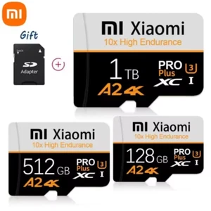 Carte Mémoire Micro TF SD Xiaomi Ultra-Rapide 4K 2 To 1 To 512 Go 256 128 Go 64 Go - Photo 1 sur 20
