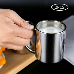 Tazza termica da campeggio per tazza da caffè in acciaio inossidabile da 400 ml - Foto 1 di 12