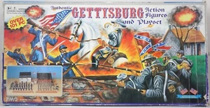 Authentic Gettysburg Action Figures and Playset 1995 BMC - Picture 1 of 10